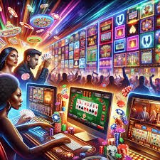 Illustrasi permainan Bingo dengan pemain aktif di bumi303